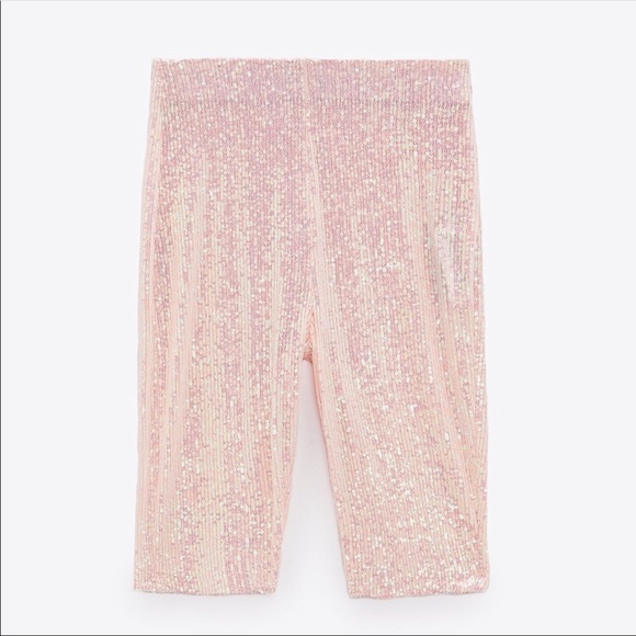 Sequin High waisted bike shorts - Picture 5 of 7